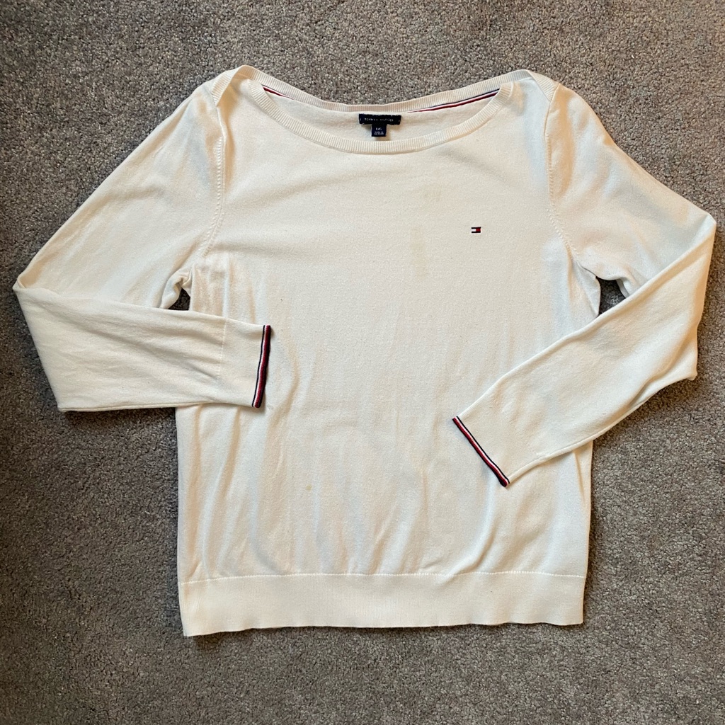 Tommy Hilfiger Sweater. White